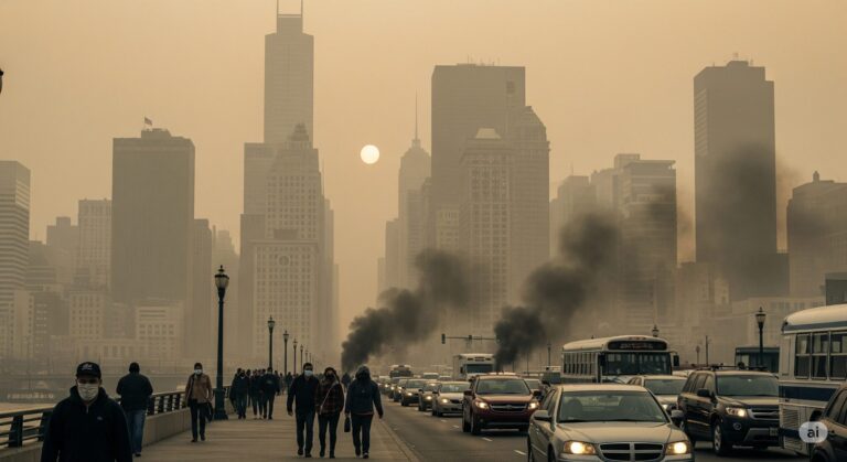 Air Pollution and Respiratory Health Risks in Urban Areas