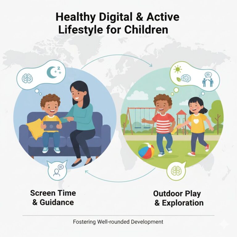 Screen Time and Mental Health in Kids in the Digital Age